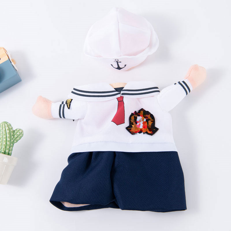Pet clothes are funny take a knife transform into a pet dog Halloween pet