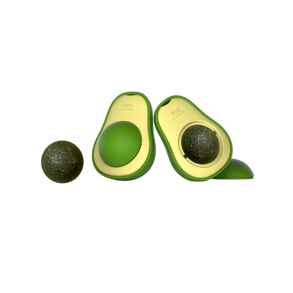 Cat Avocado Mint Ball Tooth Grinding Stick Tease Cat Magic Tool To Rotate Cat Products To Relieve Cat Toy Ball