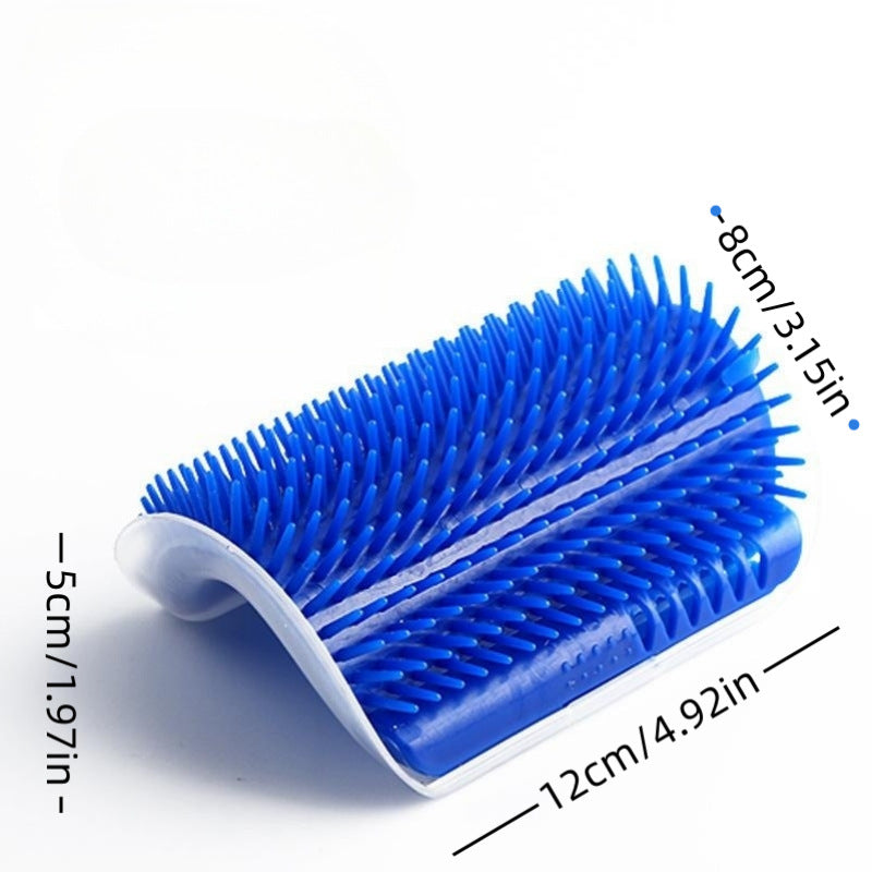 New four-color wall corner brush with free cat mint powder skin friendly cat massager cat comb