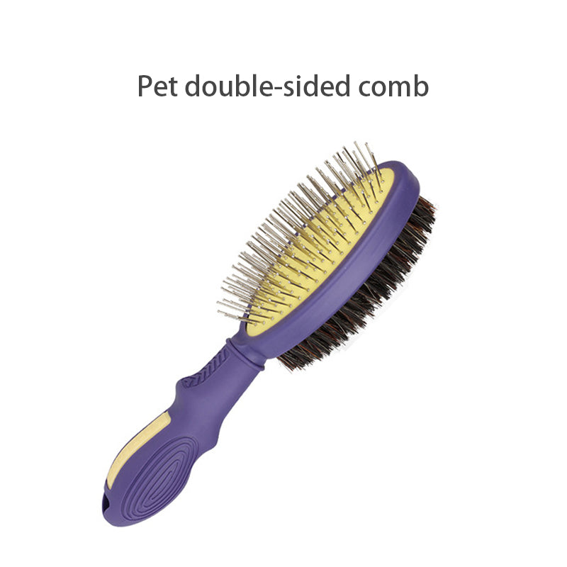 Pet Products Pet Double Face Comb Dog Cat Beauty Air Bag Massage Needle Comb Pet Pig Hair Removal Brush